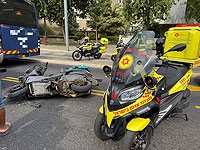 Мотоциклист получил тяжелые травмы в результате ДТП в Тель-Авиве Мотоциклист получил тяжелые травмы в результате ДТП в Тель-Авиве