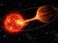 Астрономы обнаружили звезду, которая может миллиарды лет пожирать своего соседа Астрономы обнаружили звезду, которая может миллиарды лет пожирать своего соседа