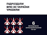 ВСУ сообщили об уничтожении шести российских Су-34 ВСУ сообщили об уничтожении шести российских Су-34