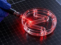 Американские инженеры создали плавающего робота, работающего на живых мышечных клетках Американские инженеры создали плавающего робота, работающего на живых мышечных клетках