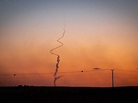 ЦАХАЛ снова запустил ракету-перехватчик на юге Ливана. Ложная тревога ЦАХАЛ снова запустил ракету-перехватчик на юге Ливана. Ложная тревога