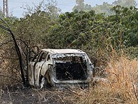 На шоссе №92 загорелся автомобиль, погиб один человек На шоссе №92 загорелся автомобиль, погиб один человек