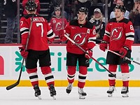 "1 + 1" Джека Хьюза. Дебют самого высокого вратаря. Обзор матчей НХЛ "1 + 1" Джека Хьюза. Дебют самого высокого вратаря. Обзор матчей НХЛ