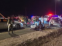 В ДТП возле поселения Пцаэль пострадали израильтянин и двое жителей ПА