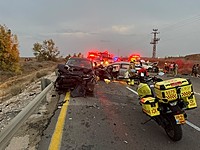 Шесть человек пострадали в ДТП на юге Израиля, состояние одной из пострадавших тяжелое