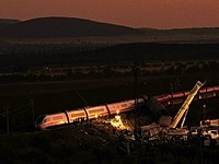 Железнодорожная катастрофа в Испании: около 70 погибших, названа вероятная причина Железнодорожная катастрофа в Испании: около 70 погибших, названа вероятная причина