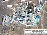 Иранская военная база после взрыва