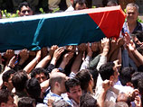 Похороны палестинского активиста в Ярмуке (архив)