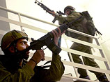 Израильские военные во время операции в районе Дженина