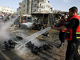 Жертвы среди боевиков и мирного населения в Газе
