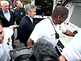 Актер Джордж Клуни арестован во время демонстрации в Вашингтоне
