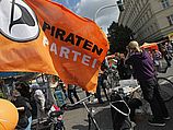 Германия: Партия Пиратов вышла на третье место по популярности