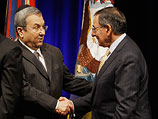 Эхуд Барак и Леон Панетта. Вашингтон, 19 апреля 2012 года
