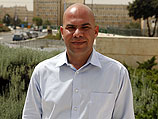 Боаз Нол, один из лидеров борьбы за отмену закона Таля, после встречи с Биньямином Нетаниягу. Иерусалим, 29.04.2012