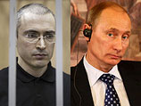 Михаил Ходорковский и Владимир Путин