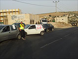Акция протеста еврейских поселенцев около деревни Эль Бейт а-Дир. 22 мая 2012 года