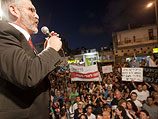 Акция протеста против засилья африканских нелегалов в южном Тель-Авиве. 23 мая 2012 года