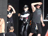 Мадонна готовится к концерту в Рамат-Гане