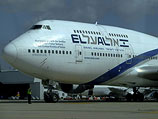Boeing 747-400 компании "Эль-Аль"