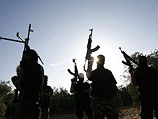 Тренировка боевиков "Исламского джихада" в Газе. 31 мая 2012 года
