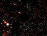 Американские астрономы доказали существование странствующих черных дыр