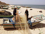 Рыбаки в секторе Газы
