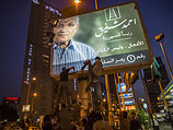 Реклама Ахмада Шафика в районе площади Тахрир в Каире