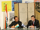 В понедельник, 24 июня, министр туризма Израиля Стас Мисежников (НДИ) и его индийский коллега Субод Кант Сахай подписали меморандум о сотрудничестве