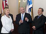 Премьер-министр Израиля Биньямин Нетаниягу встретился вечером в понедельник, 16 июля, с госсекретарем США Хиллари Клинтон