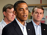 Барак Обама встретился с жителями Авроры: "Я пришел к вам не как президент"