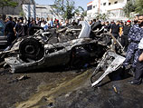 После взрыва автомобиля в Газе (архив)