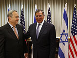 Леон Панетта и Эхуд Барак. Тель-Авив, 1 августа 2012 года