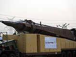 Ракета "Кадер" на параде в Тегеране