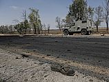 Поле боя с террористами вблизи египетской границы. 06.08.2012
