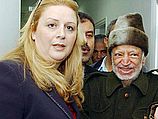 Суха и Ясер Арафат незадолго до смерти "раиса"