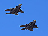 Израильские истребители-бомбардировщики F-15
