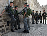 Сотрудники пограничной полиции в Старом городе Иерусалима (архив)