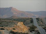 Египетско-израильская граница в районе горы Хариф