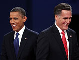 Митт Ромни и Барак Обама. Денвер, 3 октября 2012 года