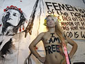 Лидер движения FEMEN разделась в прямом эфире "Аль-Джазиры". ВИДЕО