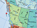 Сильное землетрясение к западу от Канады, предупреждение о возможном цунами