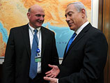Стивен Балмер и Биньямин Нетаниягу. Иерусалим, 5 ноября 2012 года