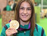 Кэти Тейлор, олимпийская чемпионка по боксу. Лондон, 11.08.2012