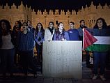 Около стен Старого города Иерусалима прошла манифестация против операции в Газе. 14 ноября 2012 года