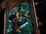 Похороны боевика, убитого в Газе