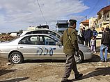 Надпись "Газа так мехир" на автомобиле в Шуафате. 25.11.2012