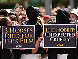 PETA выступила против "Хоббита": при съемках пострадали лошади и куры