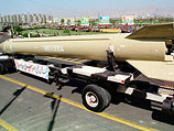 Ракета "Шихаб" на параде в Тегеране (возможно, макет)