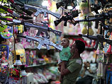 Магазин детских игрушек в Газе