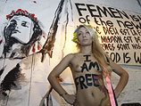 Инна Шевченко - лидер движения FEMEN France